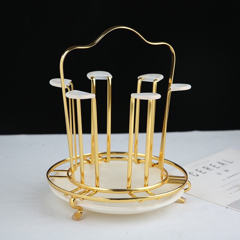 Khay úp cốc uống nước , giá úp ly thuỷ tinh