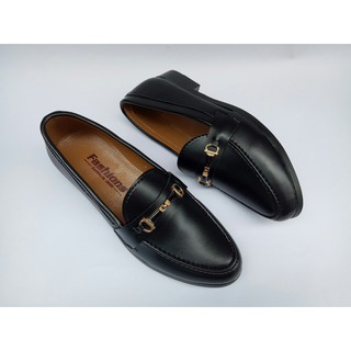 giày tây nam hàn quốc đai vàng ( chất store )