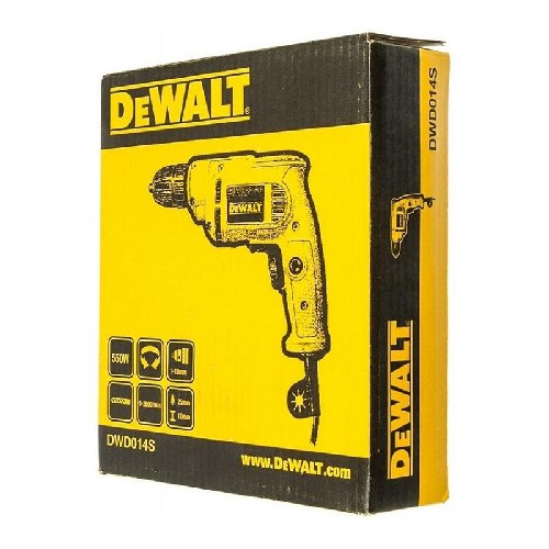 Máy khoan cầm tay 550W-10MM Dewalt DWD014S-QS chính hãng bảo hành 3 năm