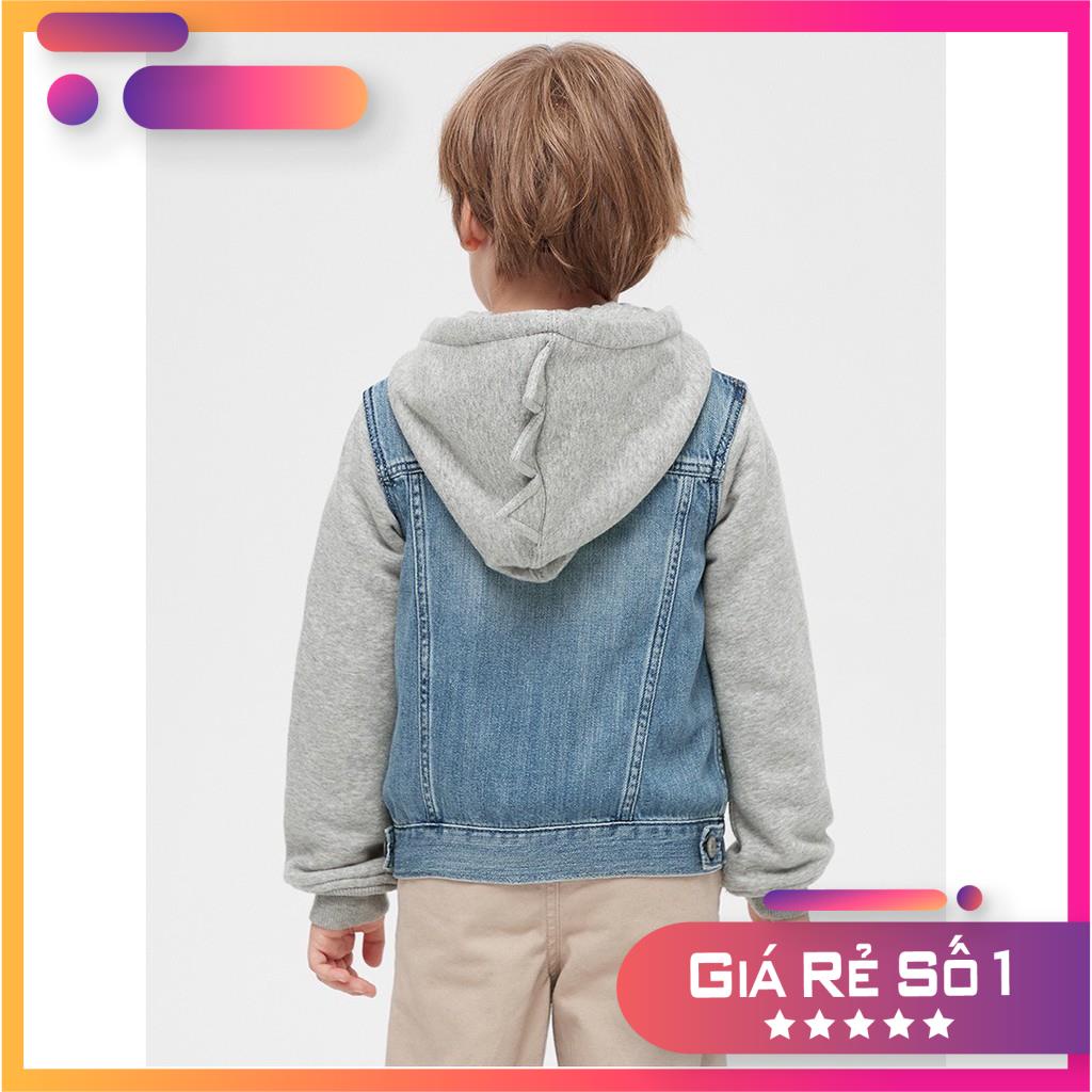 BT202 - ÁO BÒ ZR PHỐI TAY MŨ KHỦNG LONG CHO BÉ TRAI