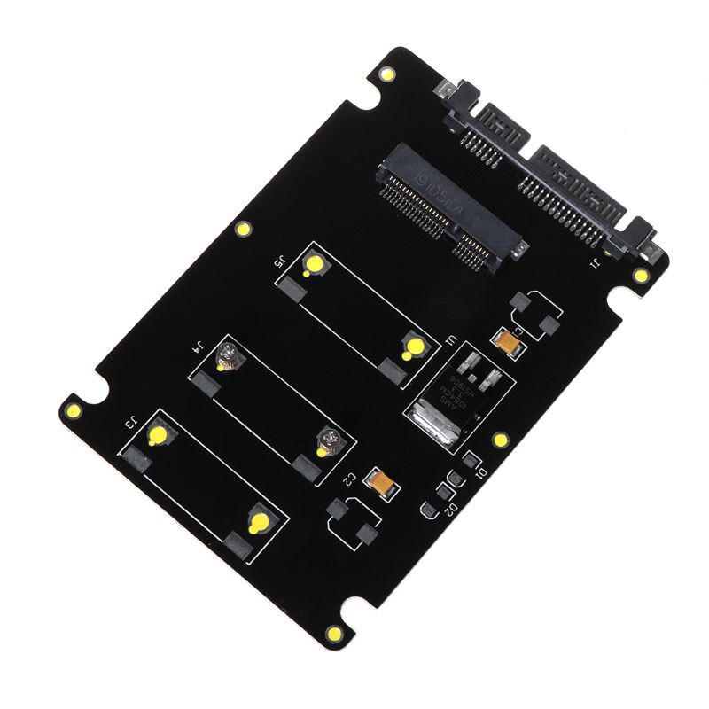Thẻ Chuyển Đổi Mini Pcie Msata Ssd Sang 2.5 "Sata3 Bằng Hợp Kim Nhôm | BigBuy360 - bigbuy360.vn