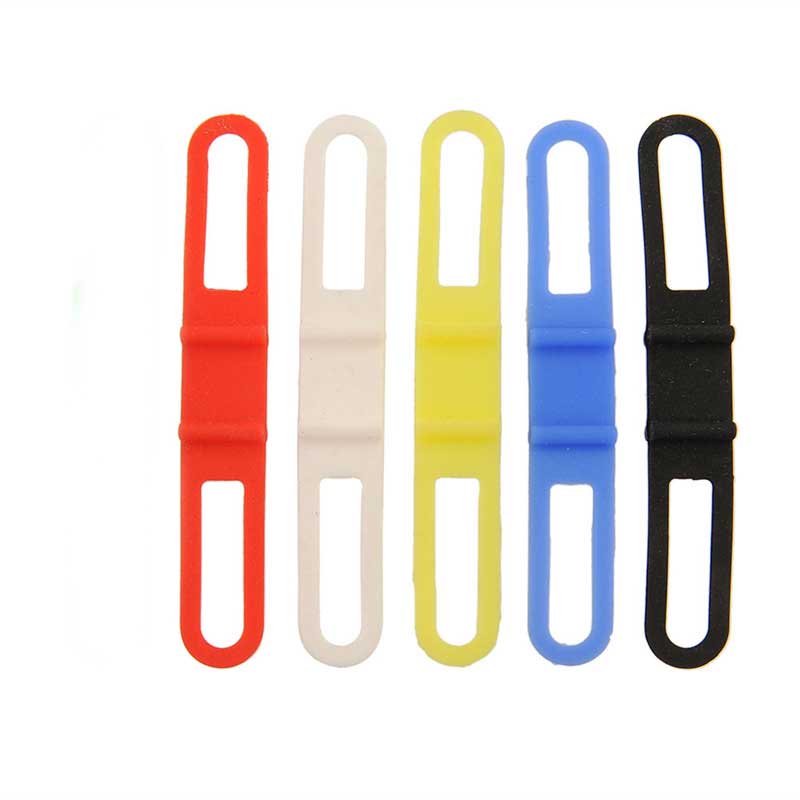 Dây buộc đèn pin/điện thoại bằng silicon đa năng thích hợp cho xe đạp leo núi