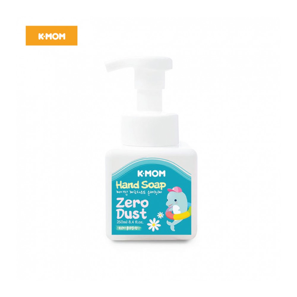 Nước rửa tay tạo bọt cho bé Zero Dust K-Mom KM13762 Hàn Quốc 250ml