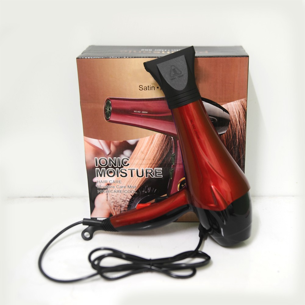 Máy Sấy Tóc 2 Chiều Model 552 Công Suất Lớn 2800W (Tặng Dụng Cụ Tạo Kiểu Siêu HOT), Bảo hành 6 tháng