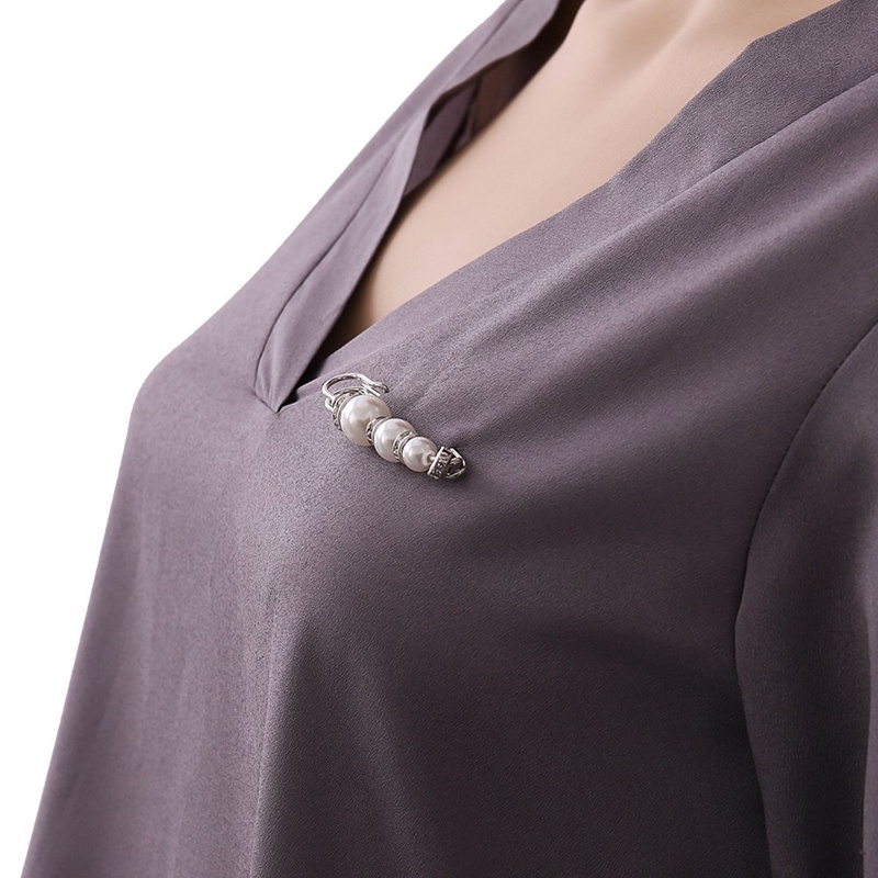 Trâm Cài Áo Đính Ngọc Trai Nhân Tạo Thời Trang