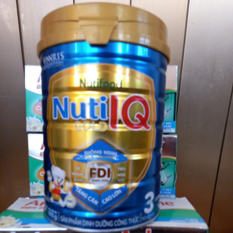 Thanh Lý Sữa Nuti Food Nuti IQ Gold Số 1,2,3/900g