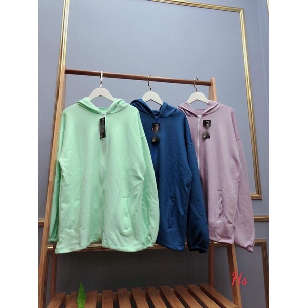 Áo khoác nỉ tay bồng HSU1