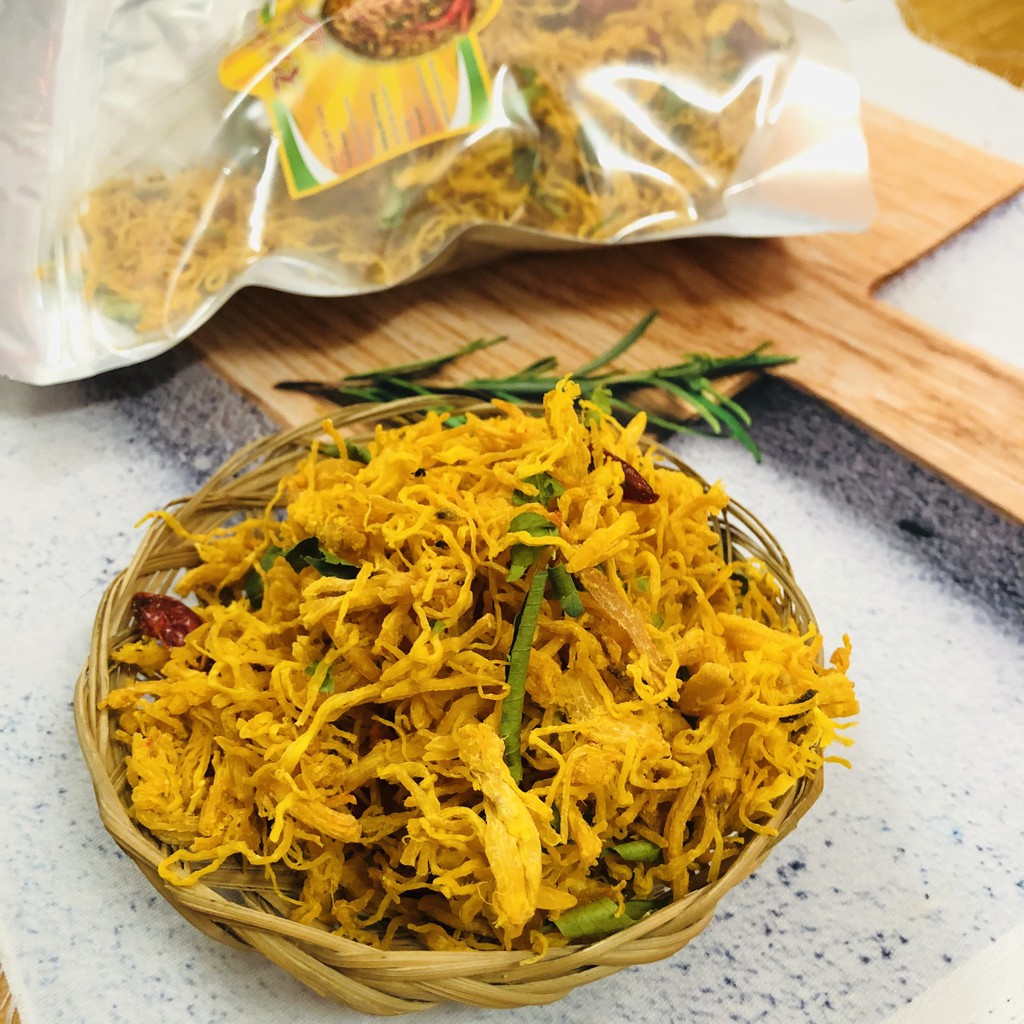 KHÔ GÀ LÁ CHANH 1KG