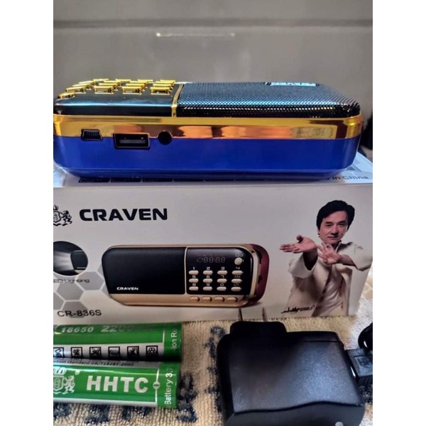 Máy Nghe Pháp CRAVEN CR-836S 2Pin.Chọn Thẻ Nhớ 2gb đến 16gb.