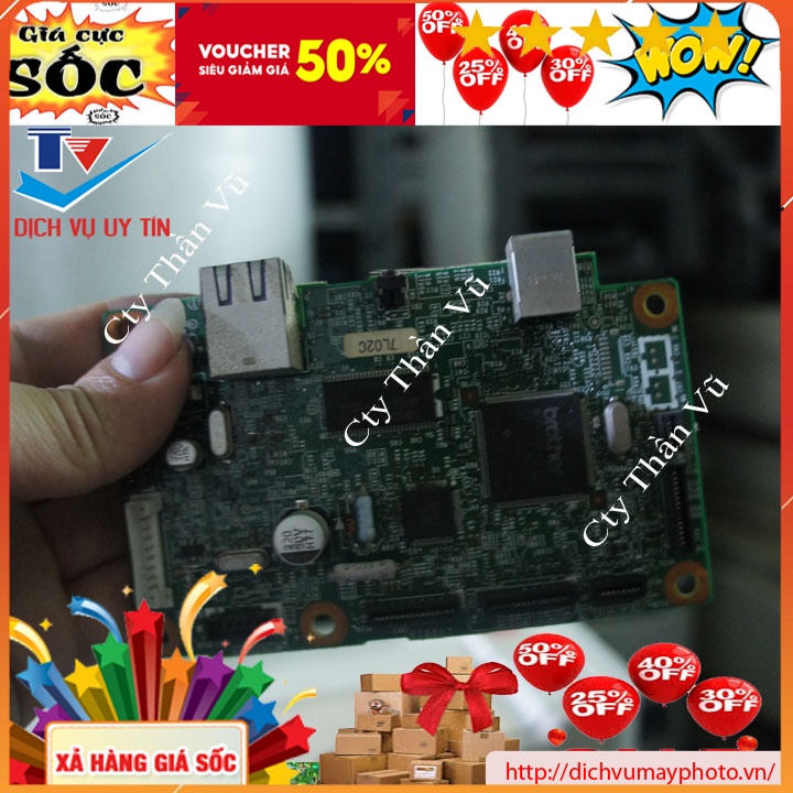 Card main máy in brother HL 2250dn hàng zin tháo máy có bảo hành