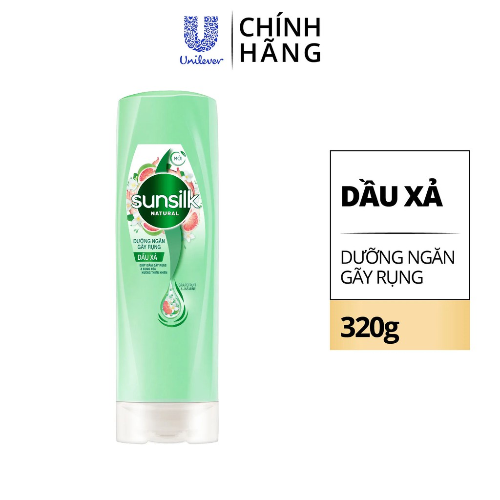 Dầu xả Sunsilk thiên nhiên 320gr