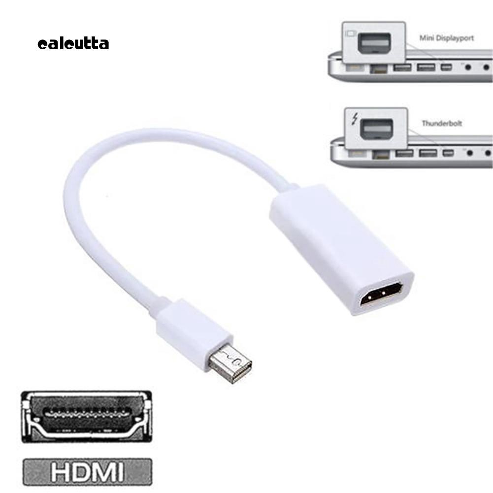Dây cáp chuyển đổi cổng mini DP sang HDMI 1080P dành cho Apple MacBook Air Pro iMac -16th