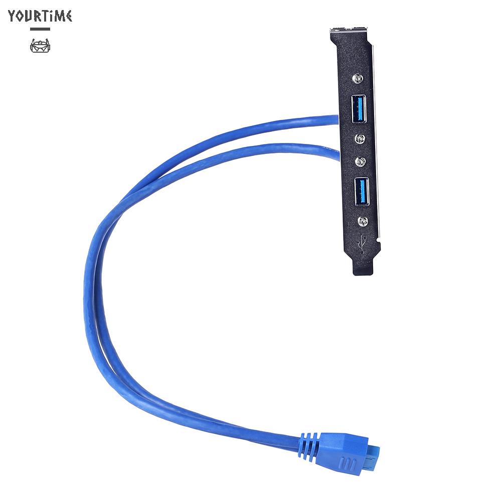 Dây cáp mở rộng bo mạch chủ usb 3.0 20 pin sang usb 3.0