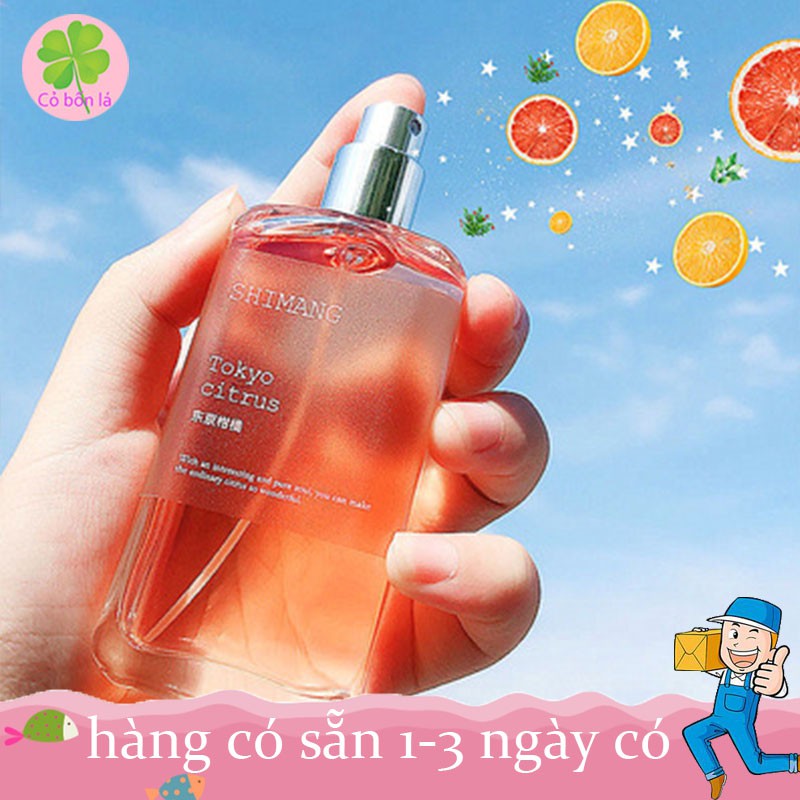 Nước Hoa Xịt Shimang - Xịt Thơm Toàn Thân Body Mist 50ML Nội Địa Trung Hương Thơm Thanh Mát, Dịu Nhẹ, Lưu Hương Lâu