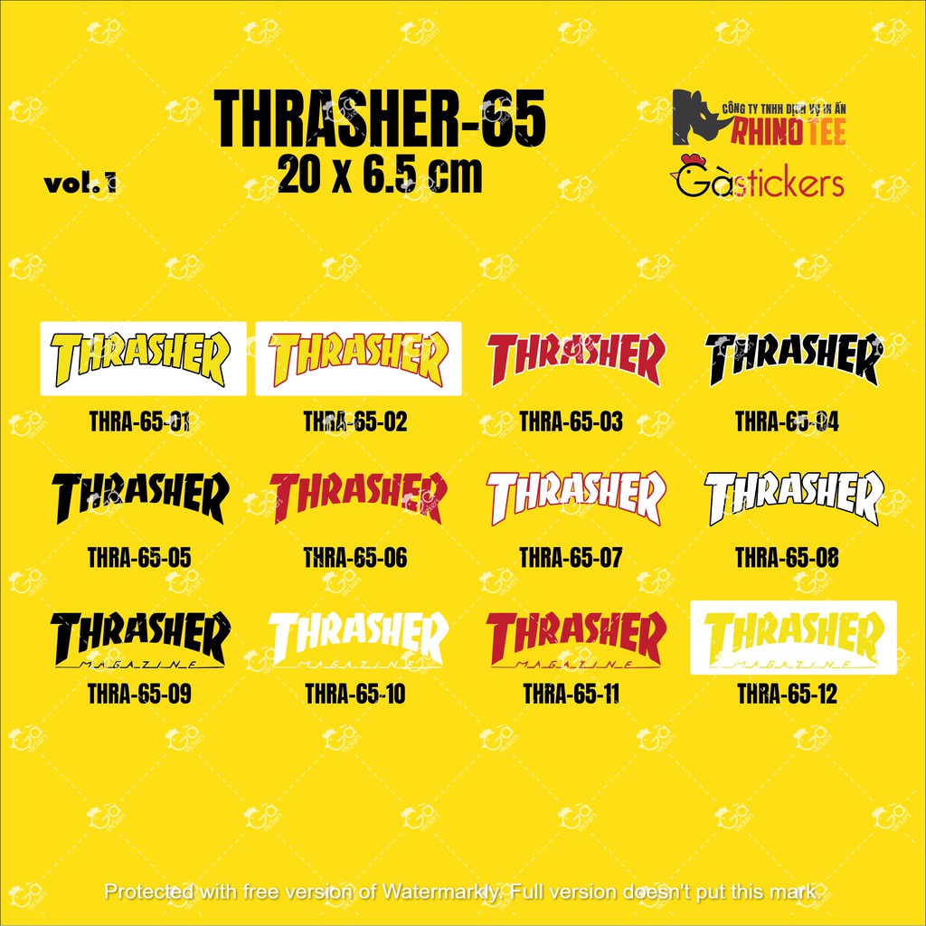 Hình Ủi Thrasher THRA-65 - Mua Nhiều Giảm Giá