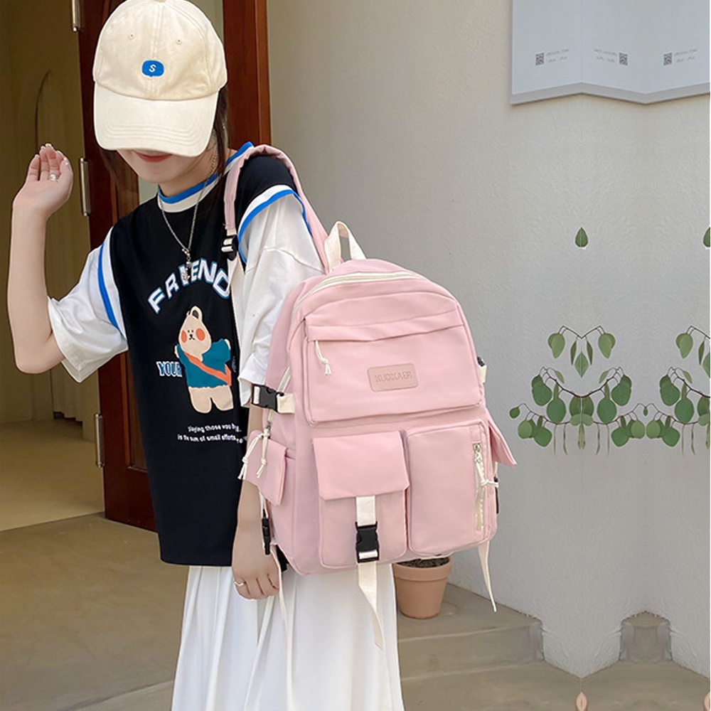 Balo Ulzzang Cao Cấp Đựng Sách Vở  Đi Học Đi Chơi Phong Cách Thời Trang Cho Học Sinh Sinh Viên