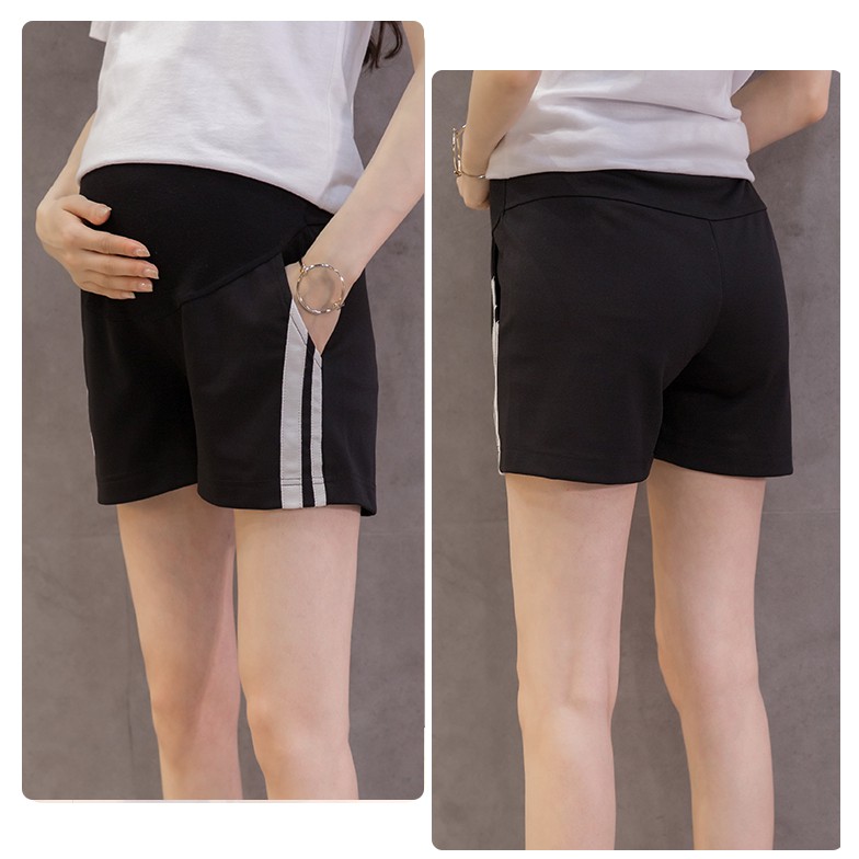 Quần Đùi Bầu Jean Xinh Trẻ Trung Năng Động Q86