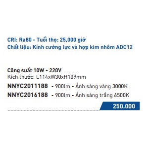 Đèn Pha Led Flood Light Panasonic NNYC2011188, NNYC2016188