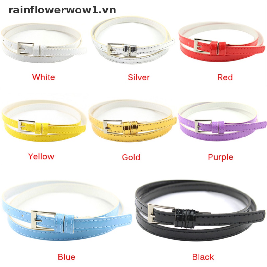 Thắt Lưng Da Bản Nhỏ Thời Trang Cho Nữ