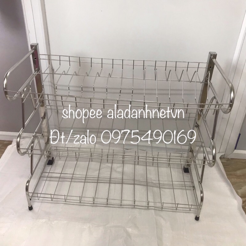 Trạn bát treo tường inox 2 tầng, 3 tầng, giá úp bát treo tường,biV