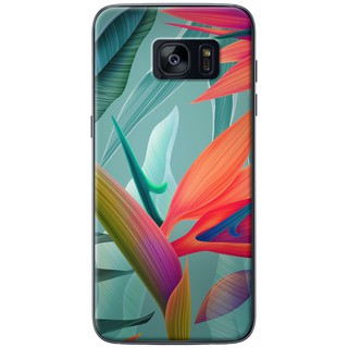Ốp lưng Samsung Galaxy S7, S7 Edge, S8, S8 Plus, S9, S9 Plus, S10, S10E, S10 Plus in hình Lá cam xanh