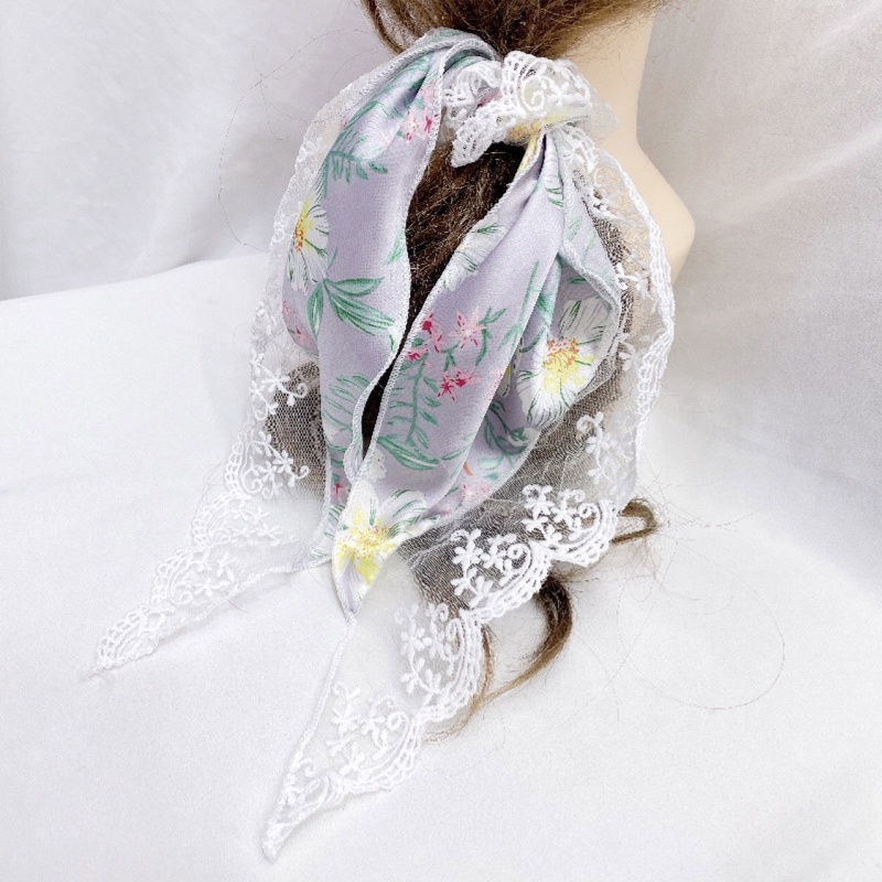 Khăn Lưới Trùm Đầu Đính Đá Lấp Lánh Cho Nữ