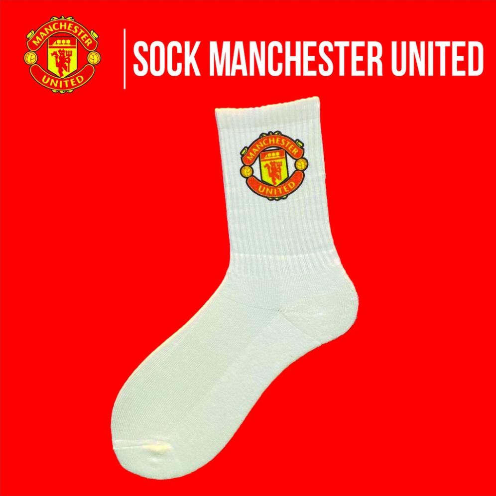 Tất vớ bóng đá CLB Manchester United (MU) hàng dệt kim,logo đẹp,sắc nét dành cho đá bóng,đá banh loại cao cấp, nhiều mẫu