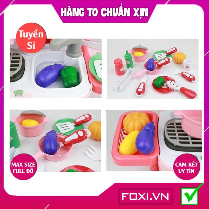 [FREESHIP HÀNG ĐẸP] Bộ đồ chơi nấu ăn-bác sĩ-nướng BBQ Foxi-nhập vai-giáo dục hướng nghiệp-có pin-âm thanh như thật