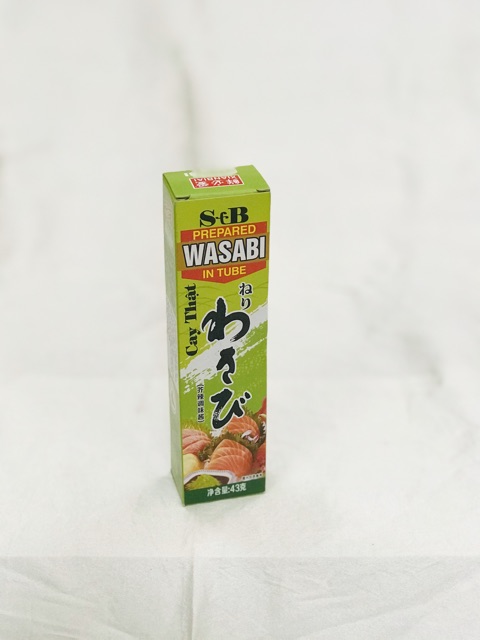 Lọ mù tạt wasabi SB Tp siêu cay nhập khẩu - mù tạt Wasabi TP