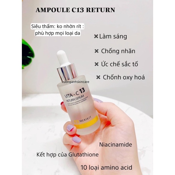 Serum dưỡng trắng Vita C13