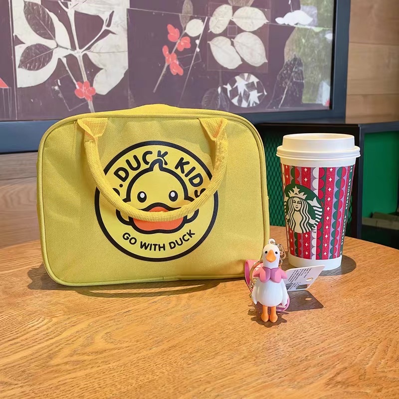 Móc khoá vịt hoạt hình kèm hoạ tiết mới lạ - phong cách Choose Me