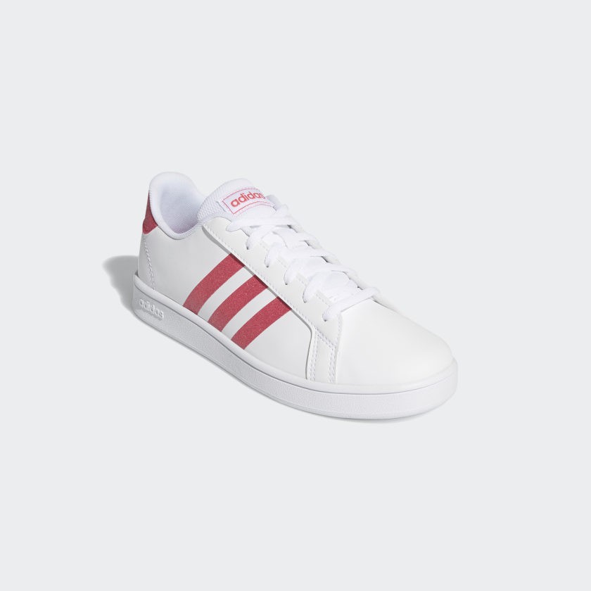 [ĐẶT TRƯỚC] - GIÀY ADIDAS GRAND COURT VIỀN HỒNG KIM TUYẾN