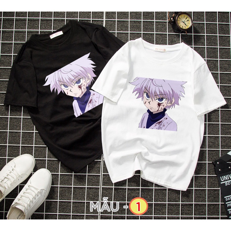 Áo thun tay lỡ nam nữ [BST - 03] - Áo phông form rộng Unisex họa tiết anime độc đáo vải dày mịn