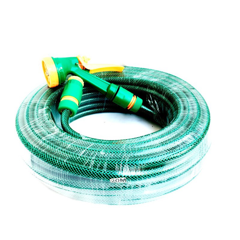 Bộ Vòi tưới cây rửa xe đa năng 10 mét lắp cút nối nhanh tiện lợi