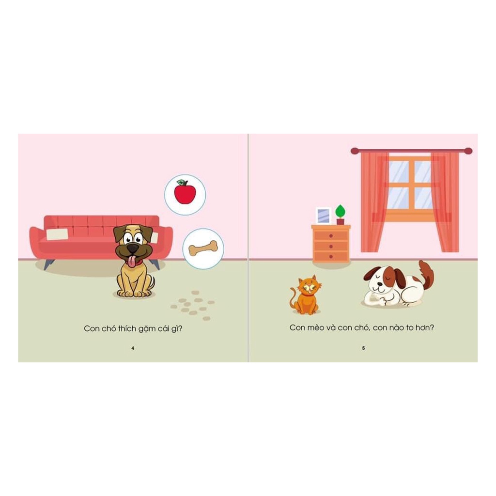 Sách - Mẹ hỏi bé trả lời, hỏi đáp giúp bé phát triển ngôn ngữ và giao tiếp