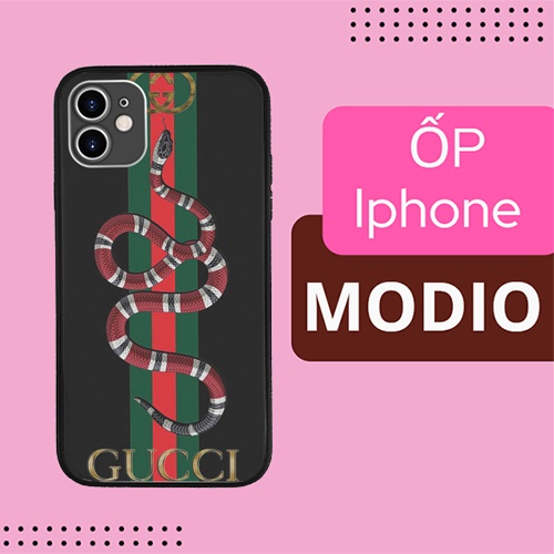 Ốp Vintage Rắn Gucci Đẳng Cấp Sành Điệu Độc Đáo Bảo vệ ĐT cho Iphone 6 7 8 Plus 11 12 13 mini Pro Max X Xr SUPPOD00048