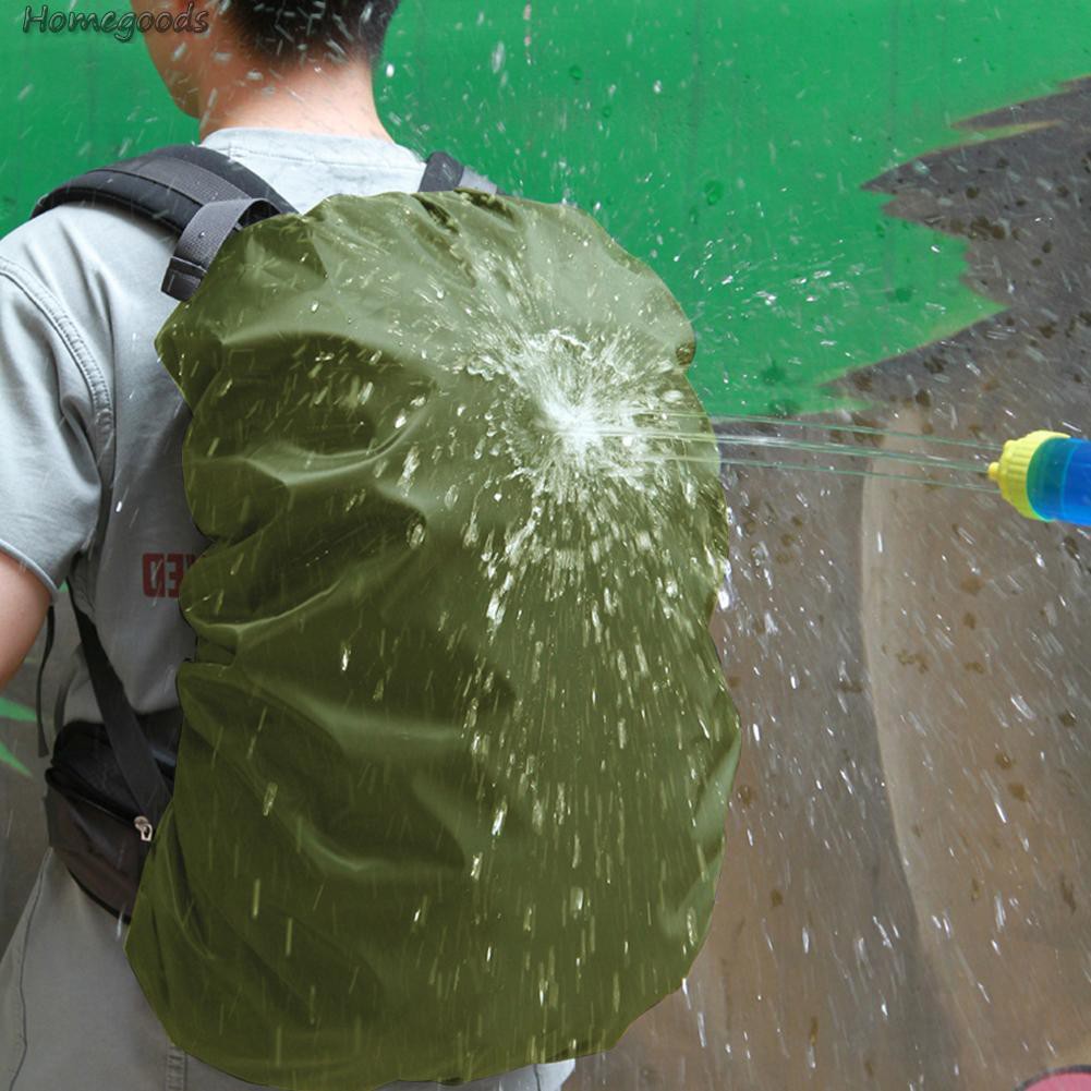 Home-Outdoor Hiking Bag Rain Cover Adjustable Waterproof Dustproof Backpack Case-Goods