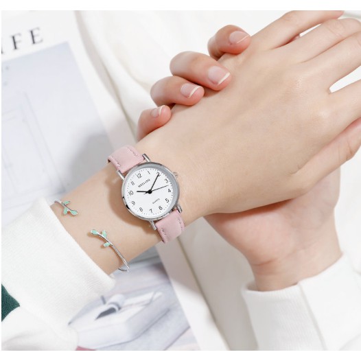 ĐỒNG HỒ NỮ DÂY DA MSTIANQ D298 MẶT SỐ THỜI TRANG | BigBuy360 - bigbuy360.vn