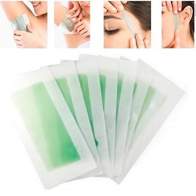 Hộp 10 miếng WAX lông lạnh Depilatory Run Caili