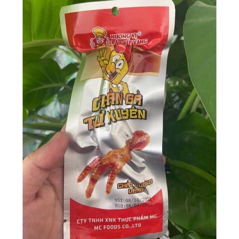Chân gà cay tứ xuyên - sản xuất tại Việt Nam
