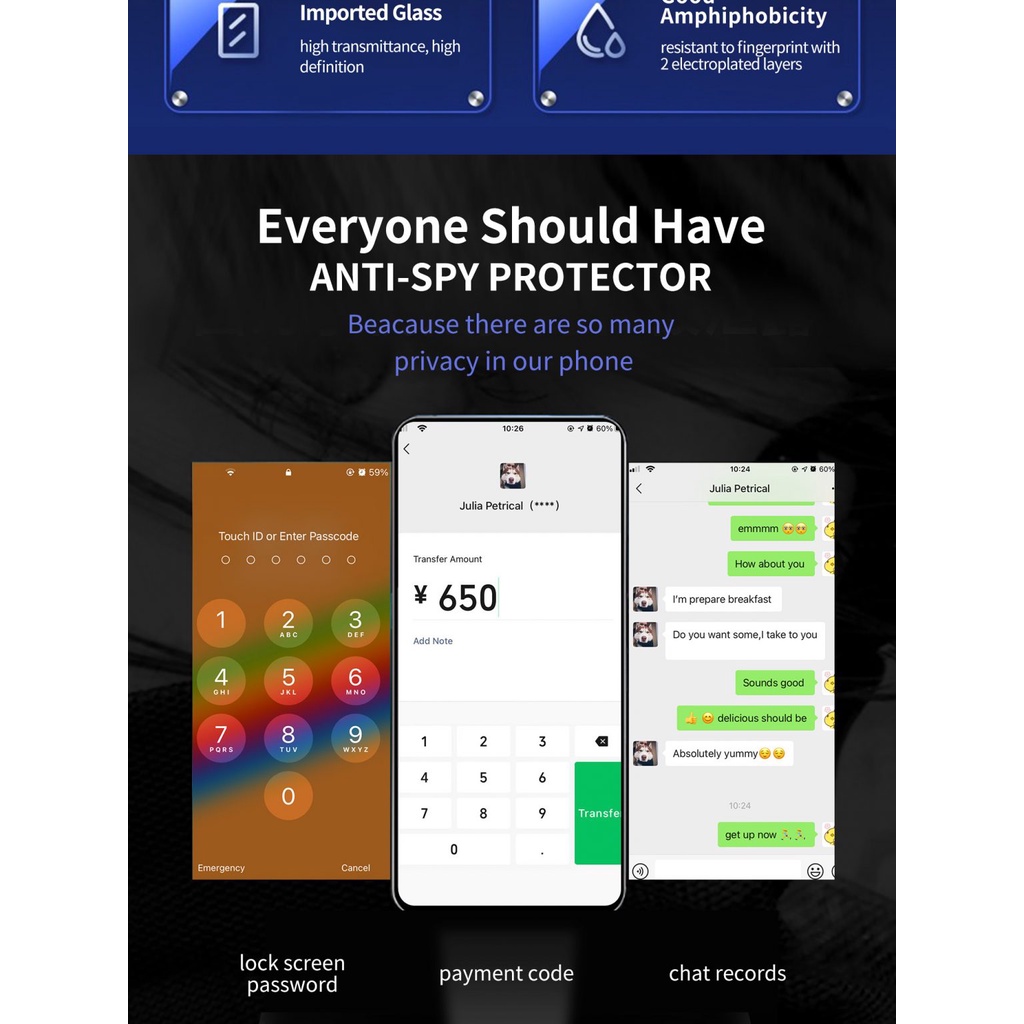 Kính cường lực kingbull i_phone 12 pro / 12 promax / 13 pro / 13 promax / 14 promax