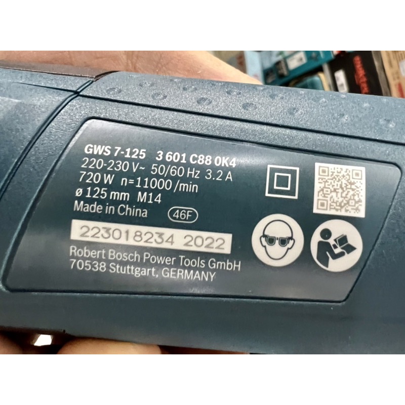 Máy mài góc bằng điện Bosch GWS 7-125