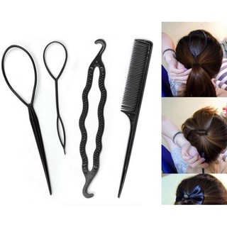 Bộ 4 dụng cụ làm tóc đa năng