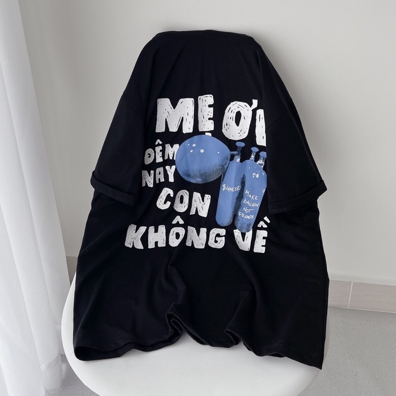 Áo thun Mẹ Ơi OXYÁo phông unisex nam nữ mặc đôi, nhóm, lớp Cá tínhFree ship rẻ nhấtChất cotton mát thấm hút mồ hôi