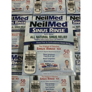 Bình rửa mũi 240ml kèm 50 muối neilmed nguyên hộp