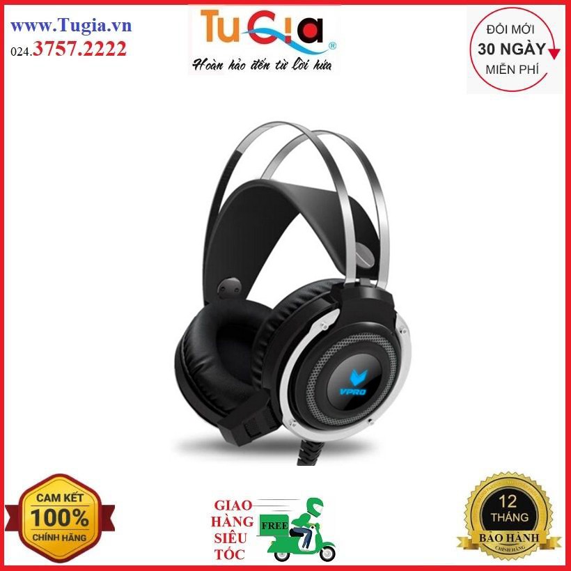 Tai nghe gaming Rapoo VH100S HEADSET Hàng chính hãng