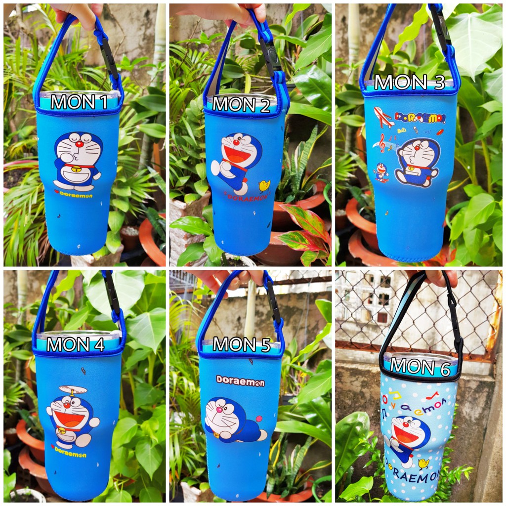 [PHỤ KIỆN] NẮP DORAEMON HÌNH CẦU CHO LY GIỮ NHIỆT 900ML