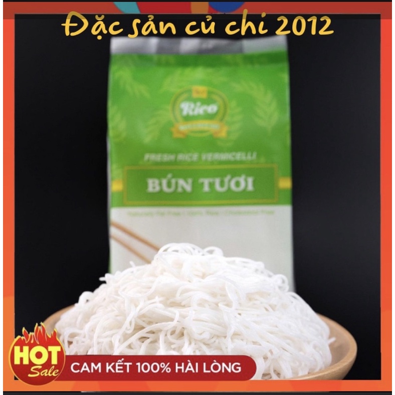 [Combo 10 túi][Xuất khẩu] Bún tươi sấy khô Rico 300gram