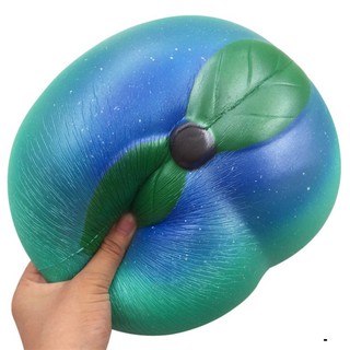 [30CM-ĐẠI KHỔNG LỒ] Squishy QUẢ ĐÀO MÀU XANH Đại Khổng Lồ Chính Hãng