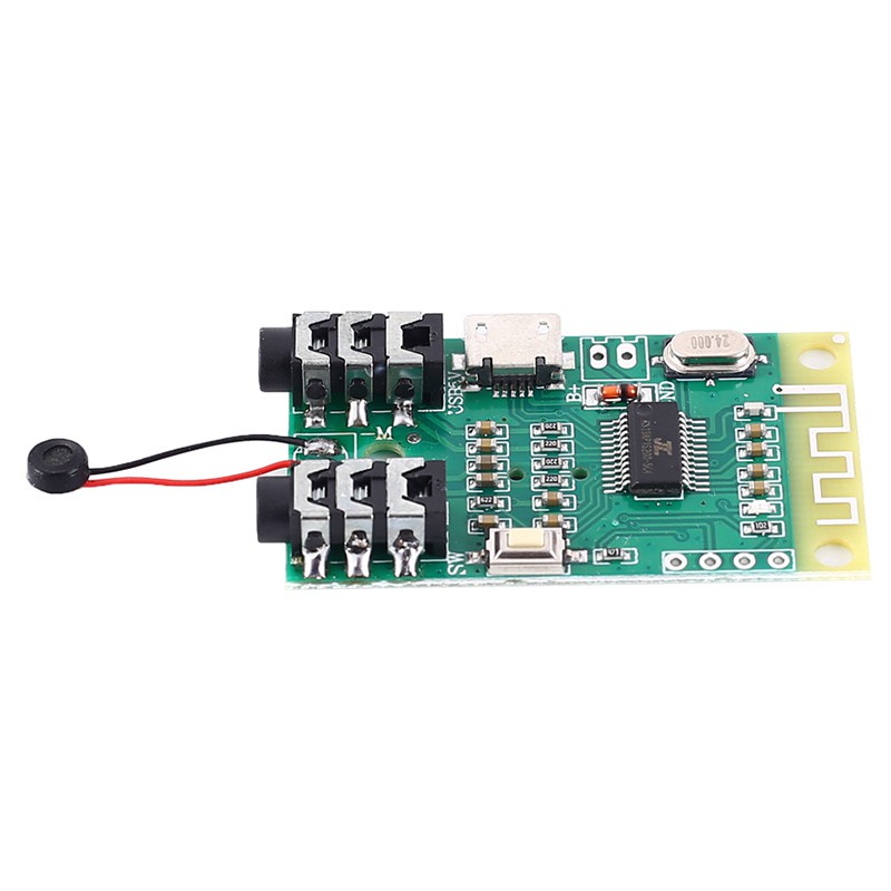 Bluetooth 4.2 Audio Transmitter Receiver Board 3.7V-5V 10M Distance MP3 Decoding Wireless ule Speakers for Arduino